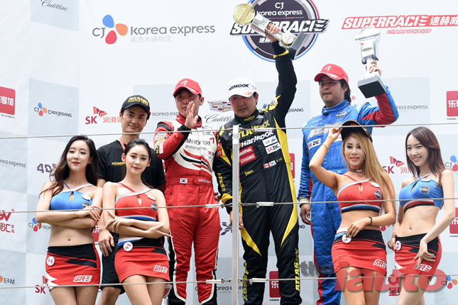 슈퍼레이스 3라운드 우승자 인터뷰