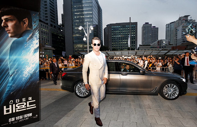 BMW 그룹, 스타트렉 비욘드 출연진 의전차량 지원