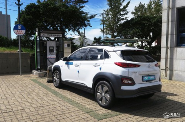 카모아, 제주도 코나 EV 렌트카 서비스 개시