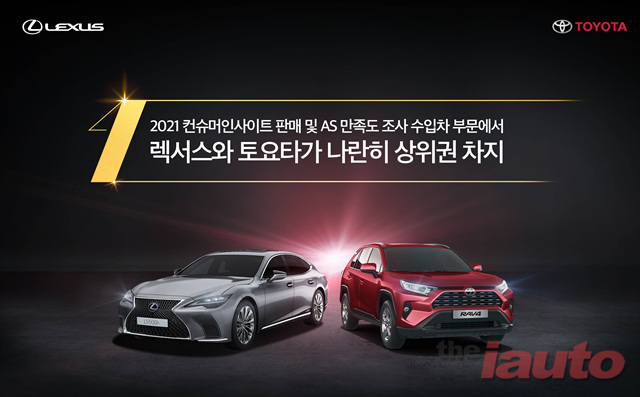 렉서스와 토요타, 판매서비스 만족도 나란히 상위권 차지