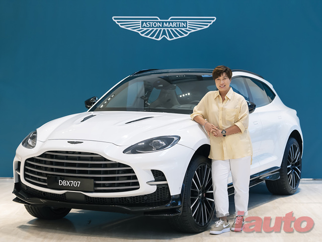 애스턴마틴서울, DBX707 홍보대사에 박세리 위촉