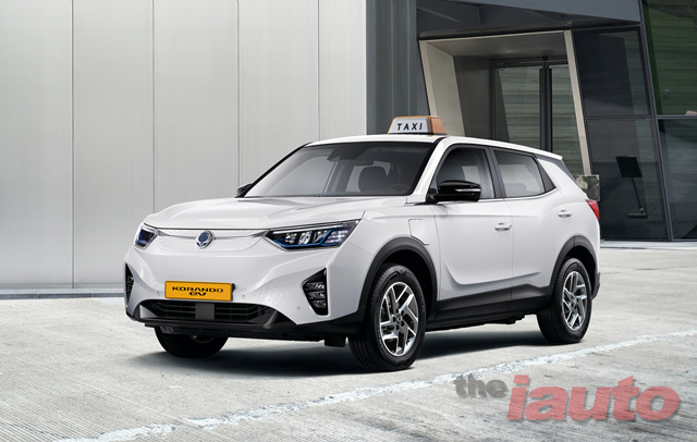 KG 모빌리티, 코란도 EV 택시 사전계약 실시