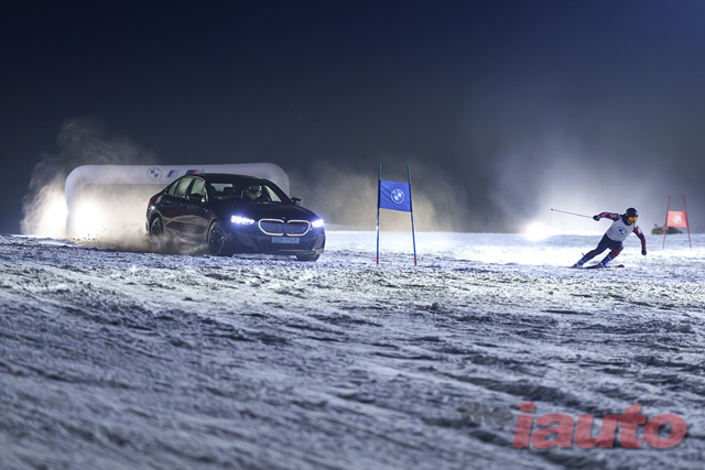 BMW 코리아, BMW 뉴 i5 M60 xDrive, 활강 및 회전 대결 진행