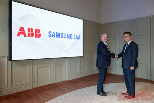 ABB 로봇사업부-삼성E&A, 건설 공장 자동화 위한 협약 체결