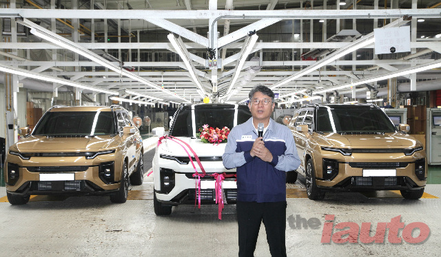 KG 모빌리티, 액티언 양산 기념행사 개최