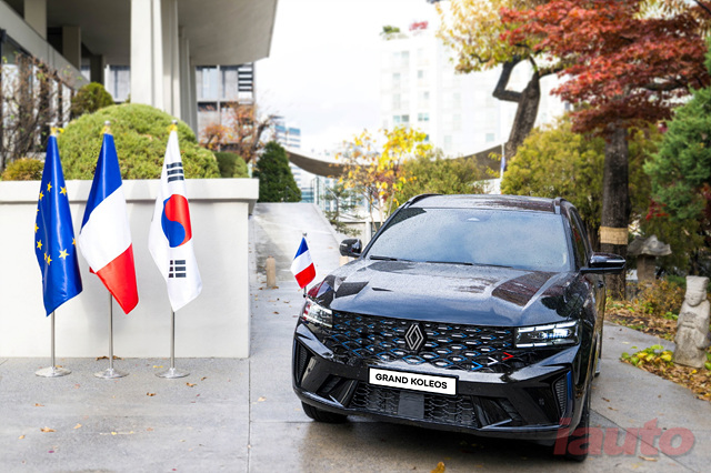 르노코리아 그랑 콜레오스, 주한 프랑스 대사 공식차량으로 선정