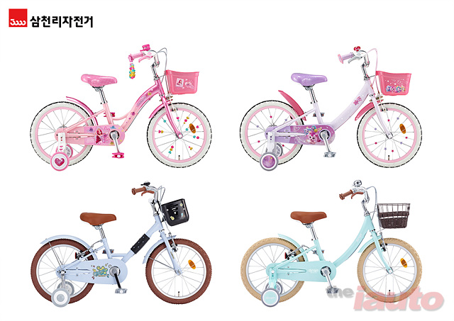 삼천리자전거, 어린이 자전거 신제품 4종 출시