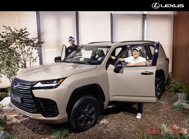 렉서스코리아, ‘팀 렉서스’ 박상현·함정우 선수에게 플래그십 SUV ‘디 올 뉴 LX 700h’ 제공