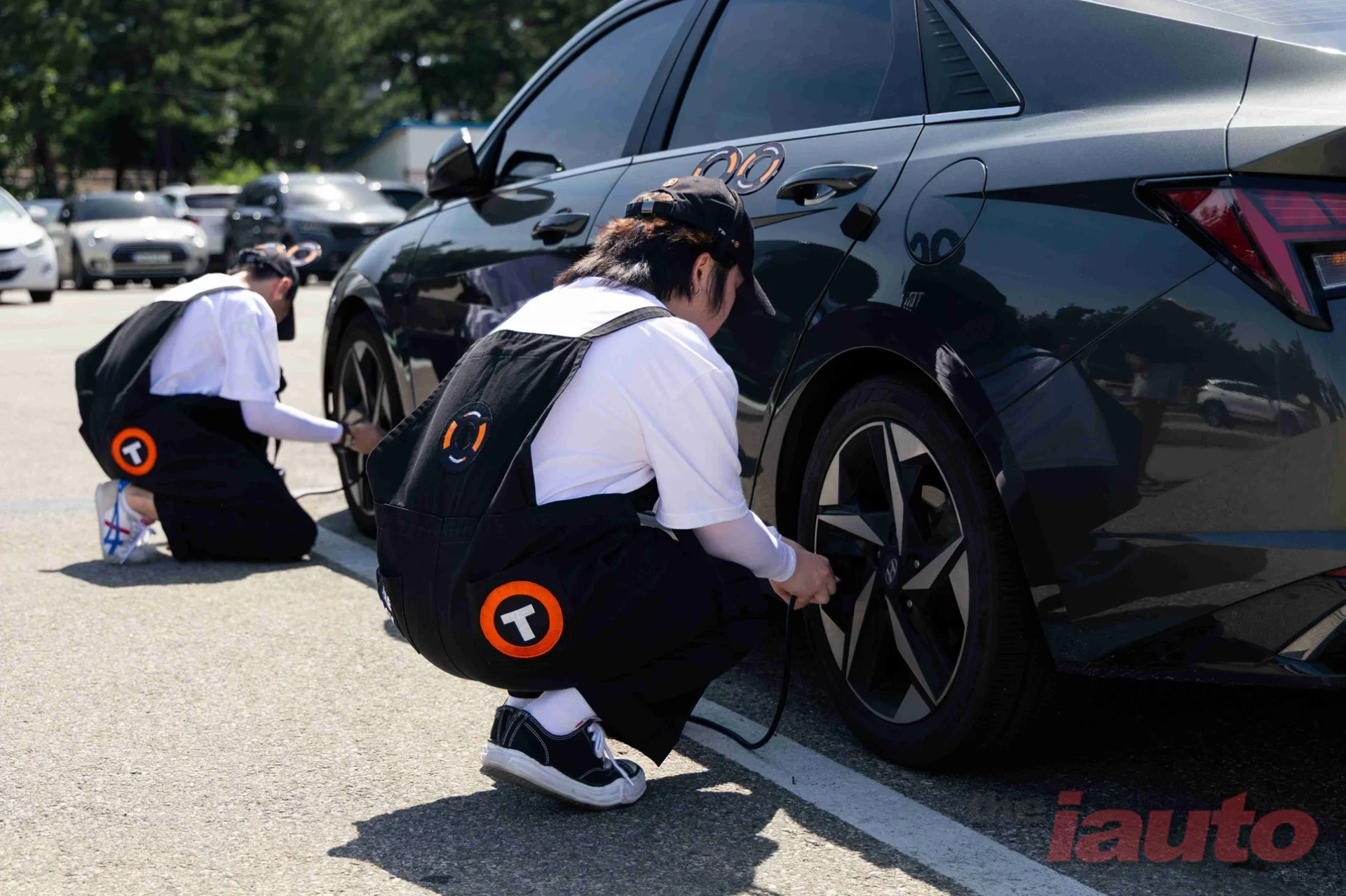 한국타이어, 망상해수욕장서 타이어보이 캠페인 운영 마무리