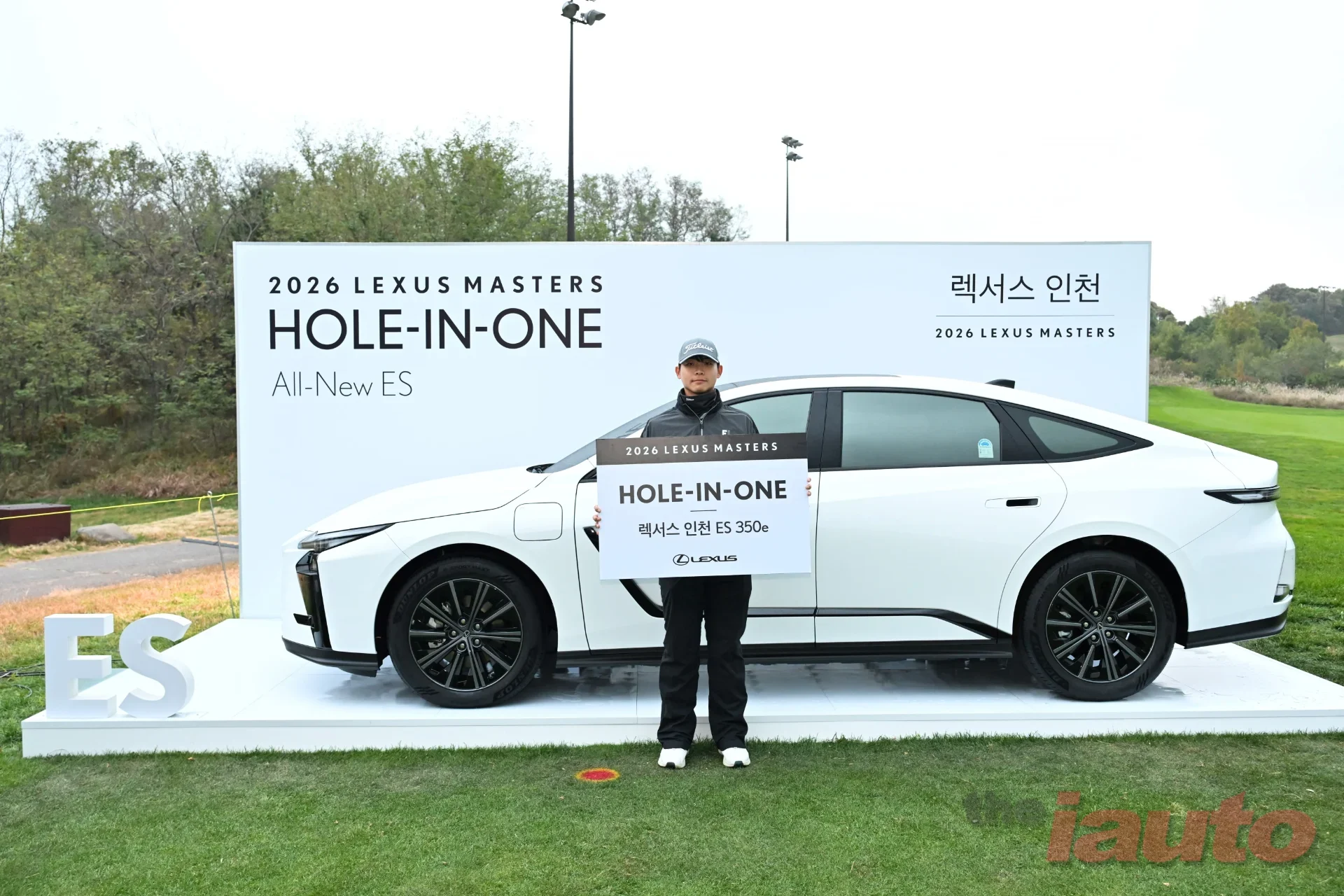 렉서스 코리아, 2026 렉서스 마스터즈,시그니처 9번홀서 대회 첫 홀인원 기록